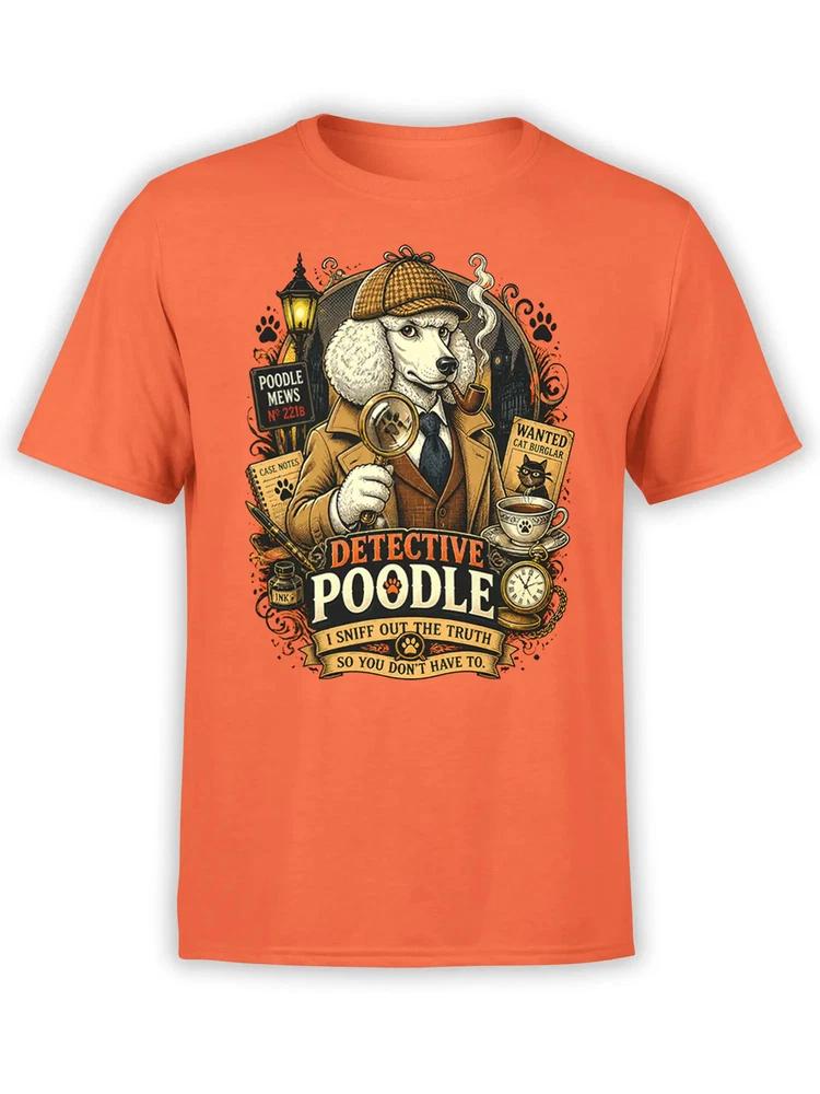 Detective Nose Poodle Tshirt Unisex S