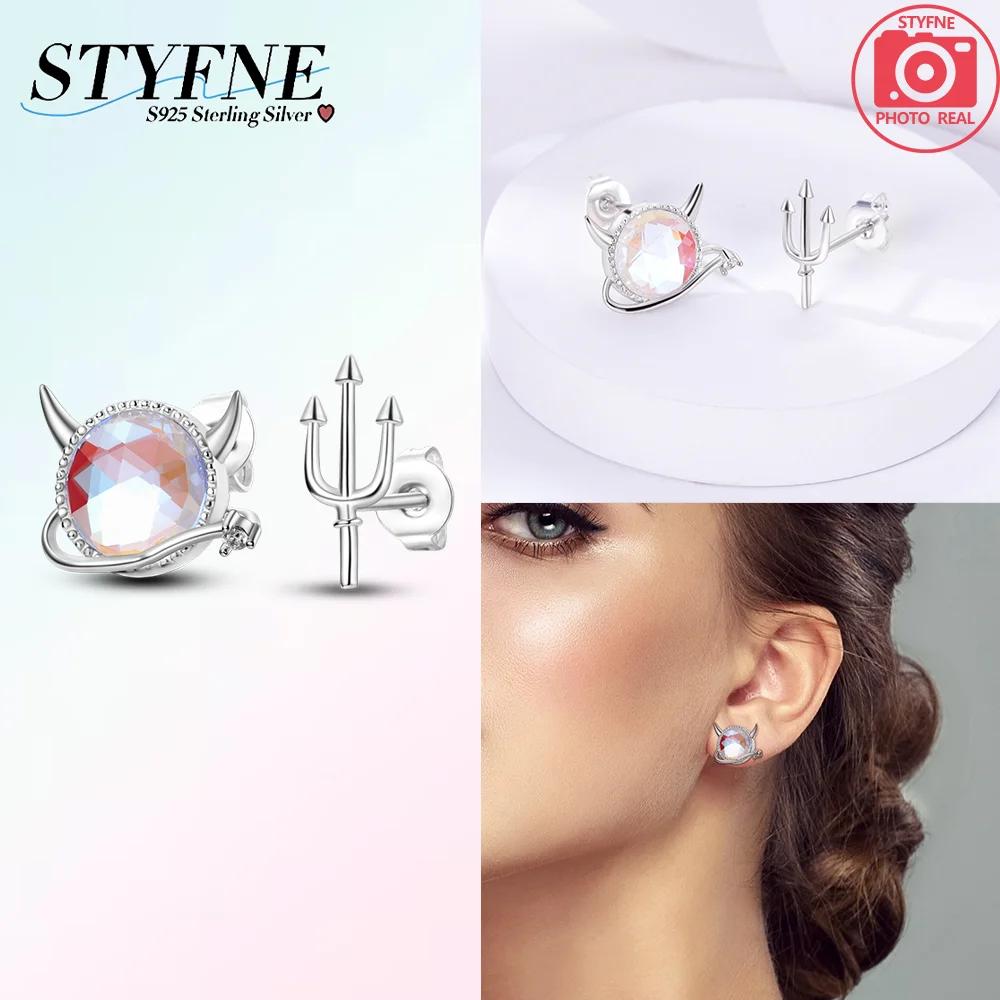Copper Metal Authentic Original Earring of Bat Spider Red Eight-spotted Ladybug Earring Woman's Bee Dragonfly Earring Women High Quality Fine Jewelry