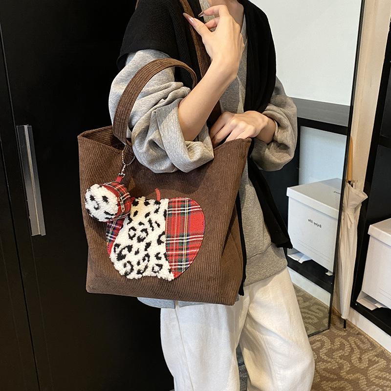 

2025 новая вышивка черная кошка сумка-тоут сумка для iPad сумка для репетиторства шоппинг поездки на работу 40*11*32