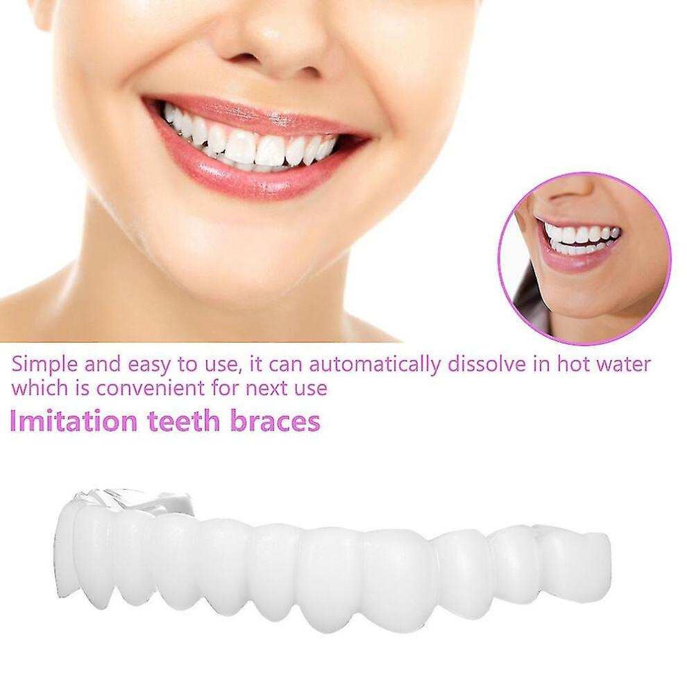 Smile Dental False Teeth Cover Perfect Smile Veneers Comfort Fit Flex Denture Teeth