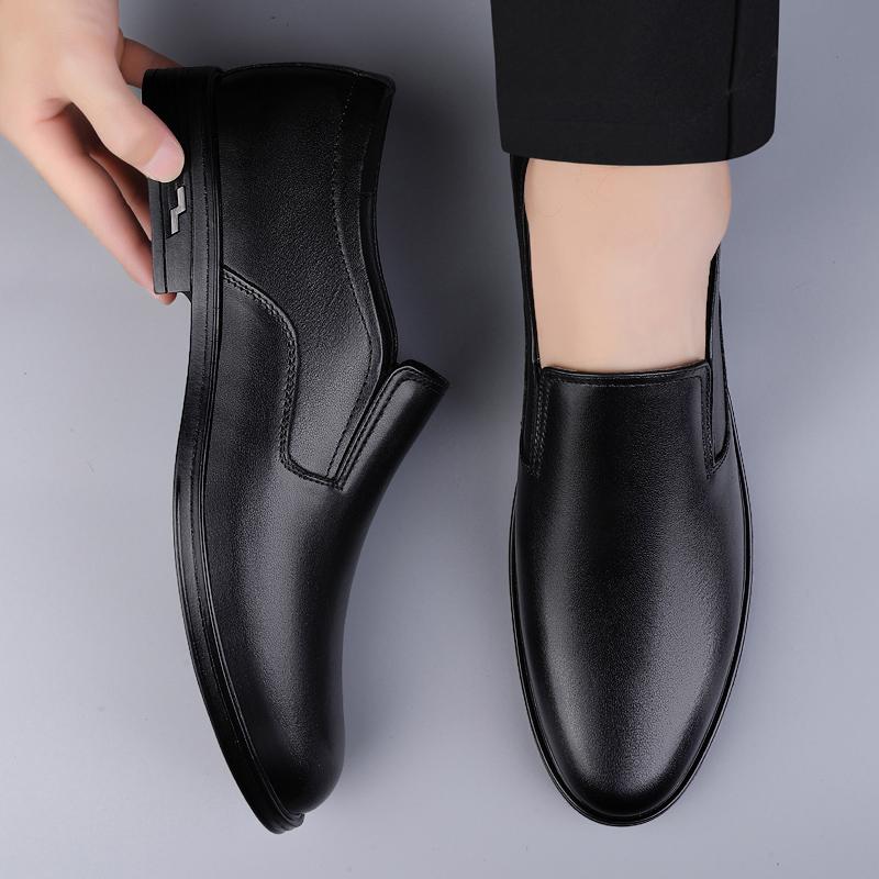 ZFTL nuevos zapatos de vestir para hombre, zapatos de negocios de cuero de vaca de talla grande para hombre, zapatos formales con cordones para hombre, zapatos de moda para hombre