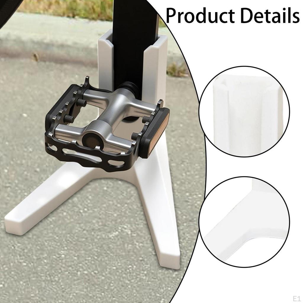 Crank Kickstand Road Bike Easy Installation Non-Slip Foot Support Tripod Flat