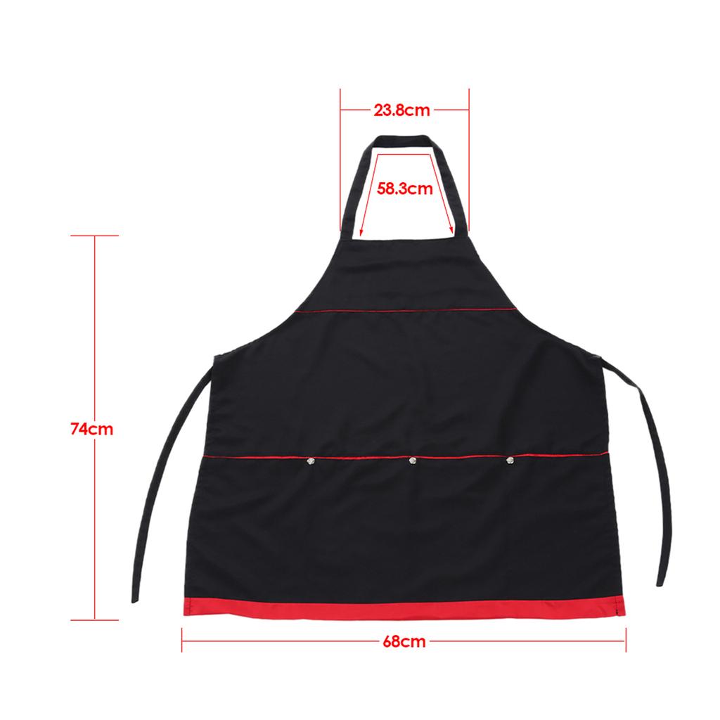 Bestauty Salon Apron Hairdressing Cape for Barber Hair Cloth Cutting Dyeing Cape for Hairdresser Black