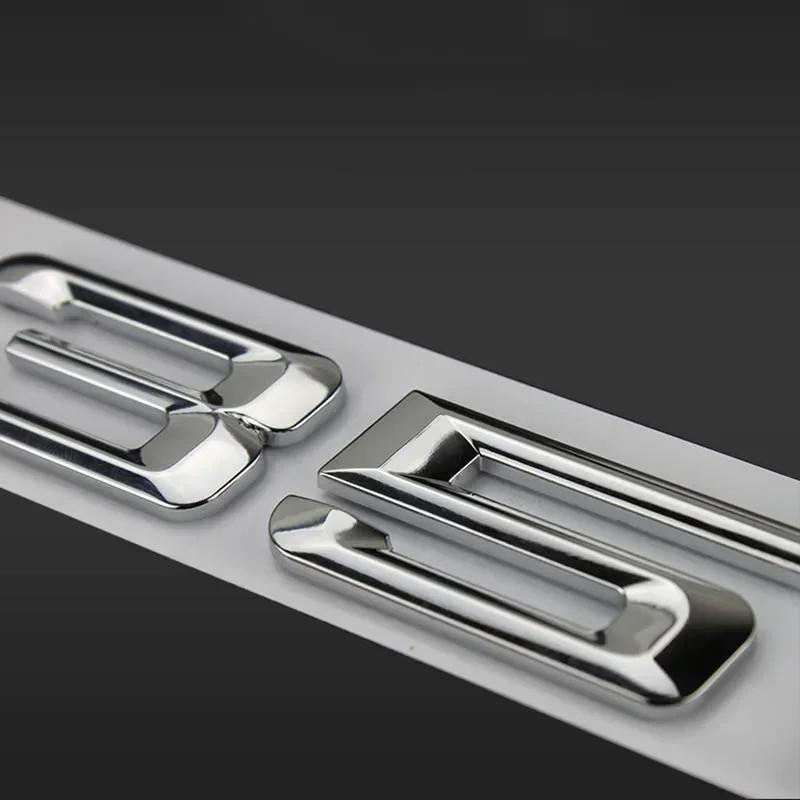 3D ABS Chrome Car Letters Rear Trunk Emblem Badge Sticker For BMW Lettering G20 316i 320i 320d 325i 330i 2020 2021 Accessories tv2