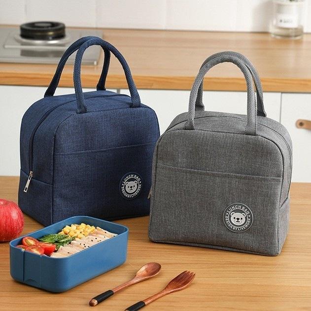 Thermal Lunch Bag Portable Handheld for Work Picnic Travel