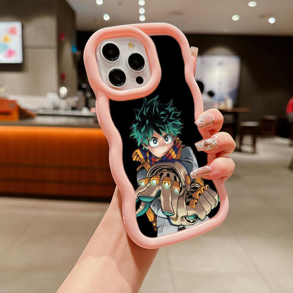 Macaron Soft TPU Phone Case for Xiaomi Poco X3 X5 X6 M6 Redmi 12C 13C Redmi Note 9 10 11 12 13 Pro 10s 11s 12s Cover Ae54 Anime My Hero Academia Art