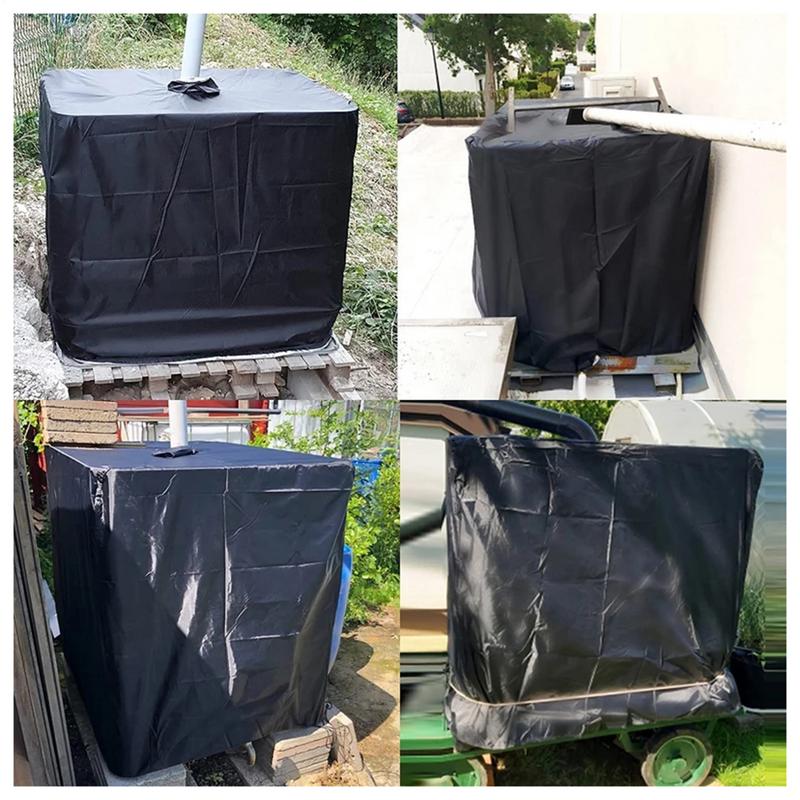 IBC Tote Cover 1000 Liter Container Aluminum Foil Waterproof Dustproof UV Protection Water Tank Cover