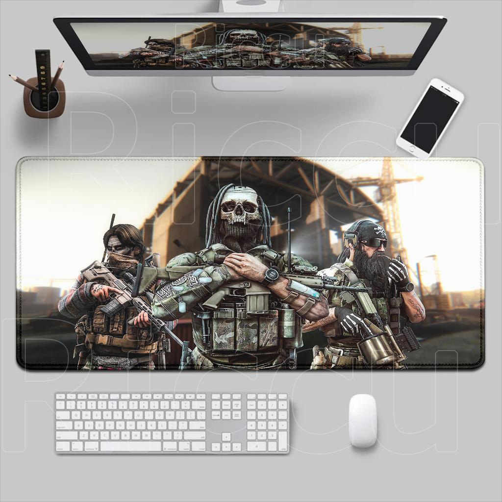 New HD PrintingEscape From Tarkov Mouse Pad Gaming Xxl Mousepad PC Gamer Carpet Laptop Non-Slip Rubber Mice Pad Desktop Desk Mat