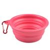 Dog Bowl Portable Folding Pet Bowl Collapsible Silicone Water Bowl for Dog Outdoor Travel Puppy Feeder Dish Food Container