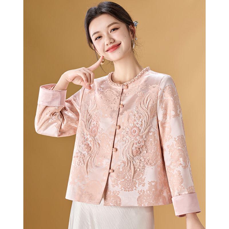 Meilannie Neue Chinesische Stil Perlen Jacquard Jacke
