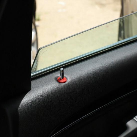 Red Interior Door Lock P Cover Trim Protector For Jeep Grand Cherokee 11-20