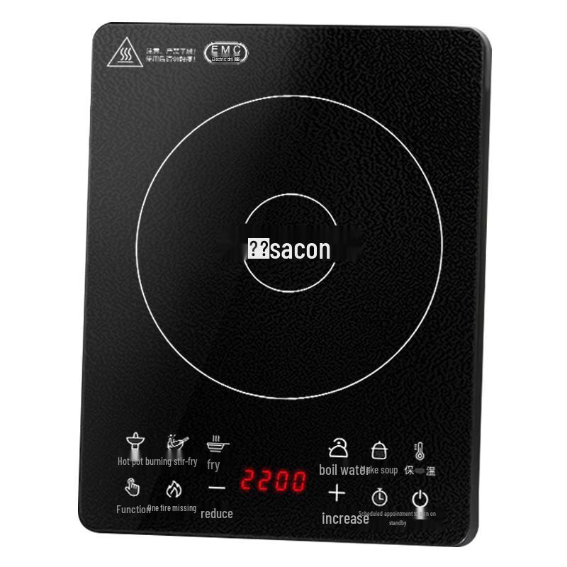 Sacon 2200W Household Induction Cooker CN plug (adapter included)