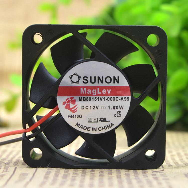 SUNON 6cm 12V 0.90W Magnetic Levitation Fan ME60151V3-000C-A99