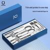 Qisu 7-Piece Colorful Sliding Box Nail Clipper Set