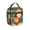 Chibi Maruko Chan Lunch Bag  Travel Lunch Box For Child Funny Print Thermal Lunch Bags Waterproof Portable Insulated Cooler Bag