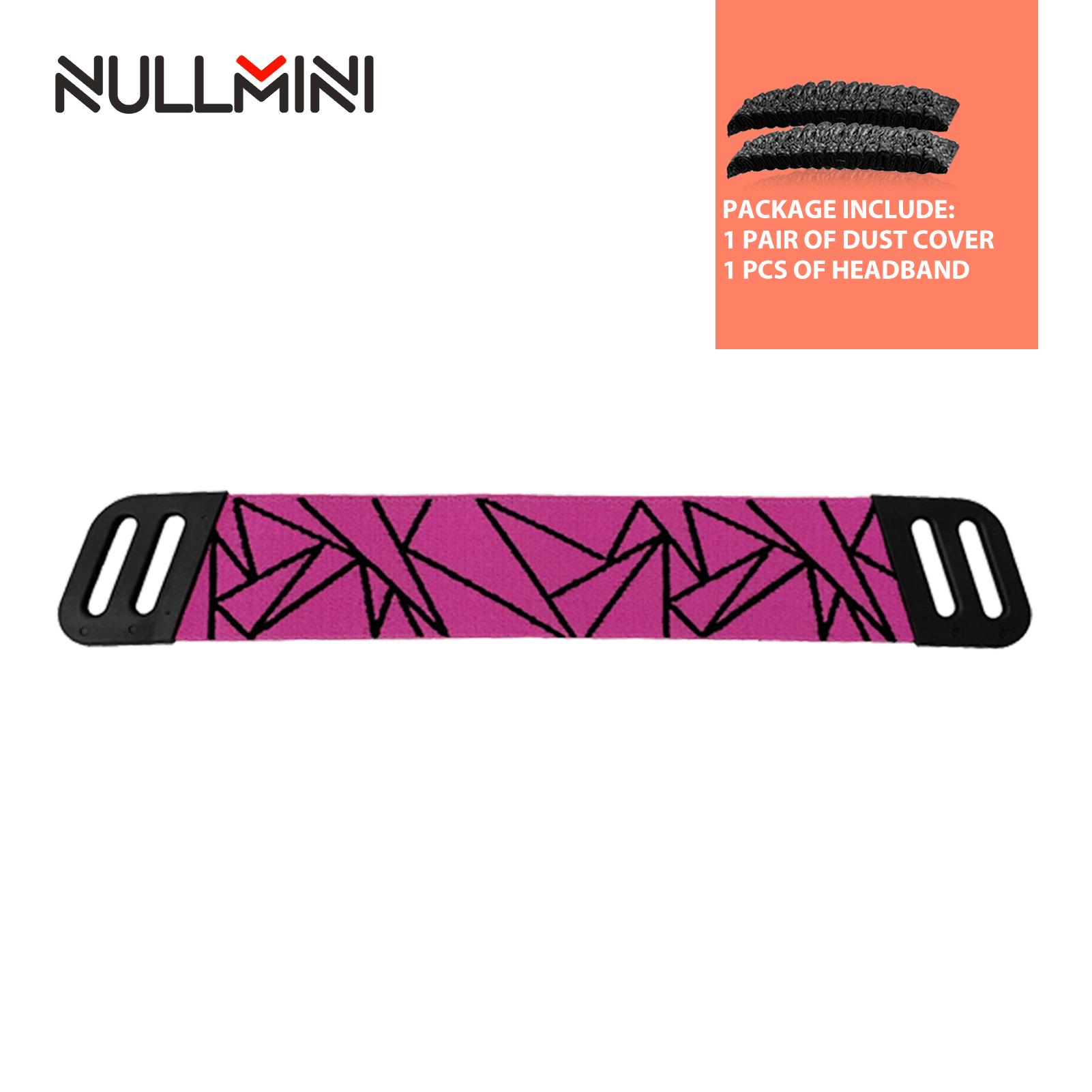 

Сменные подушечки Nullmini для наушников Logitech G335 G535 G733, повязка на голову, охлаждающий гелевый сетчатый белый амбушюр, подушка