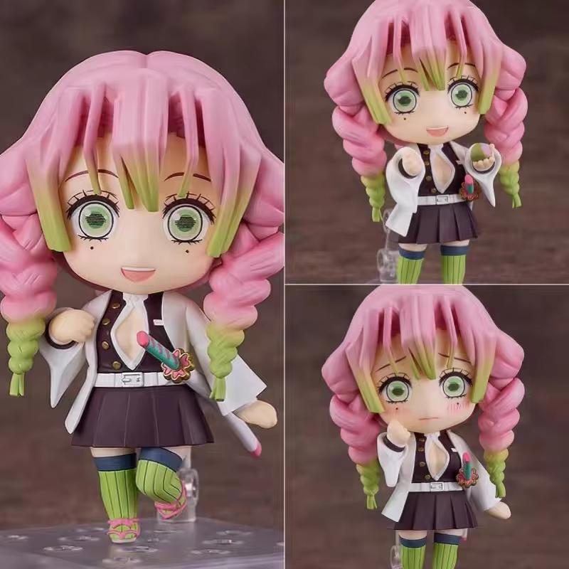 2217 Kanroji Mitsuri 2218 Tokitou Muichirou Bewegliche Figuren Set Niedliche Anime Sammlerpuppen Überraschungsgeschenk