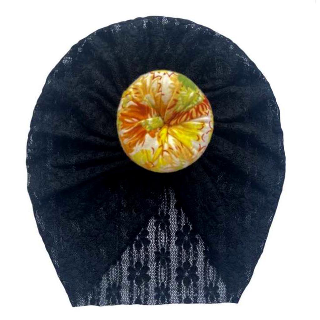 Summer Lace Donut Baby Hat: Cute & Breathable Newborn Pullover