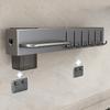 Wall Mounted Kitchen Knife Pot Cover Storage Rack Chopstick Cage Household Cutting Board Knife Integrated Storage Organizer