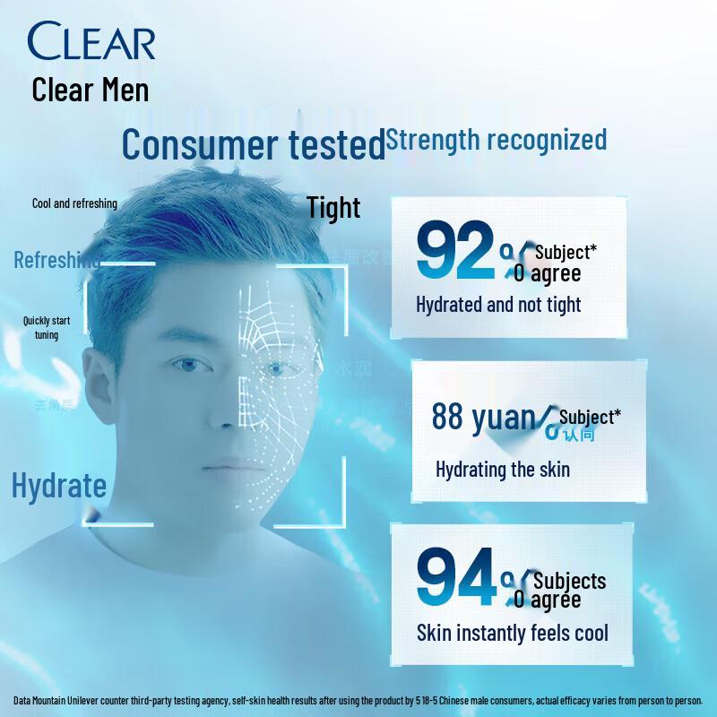 Clear Men Hydrating Cleansing Gel