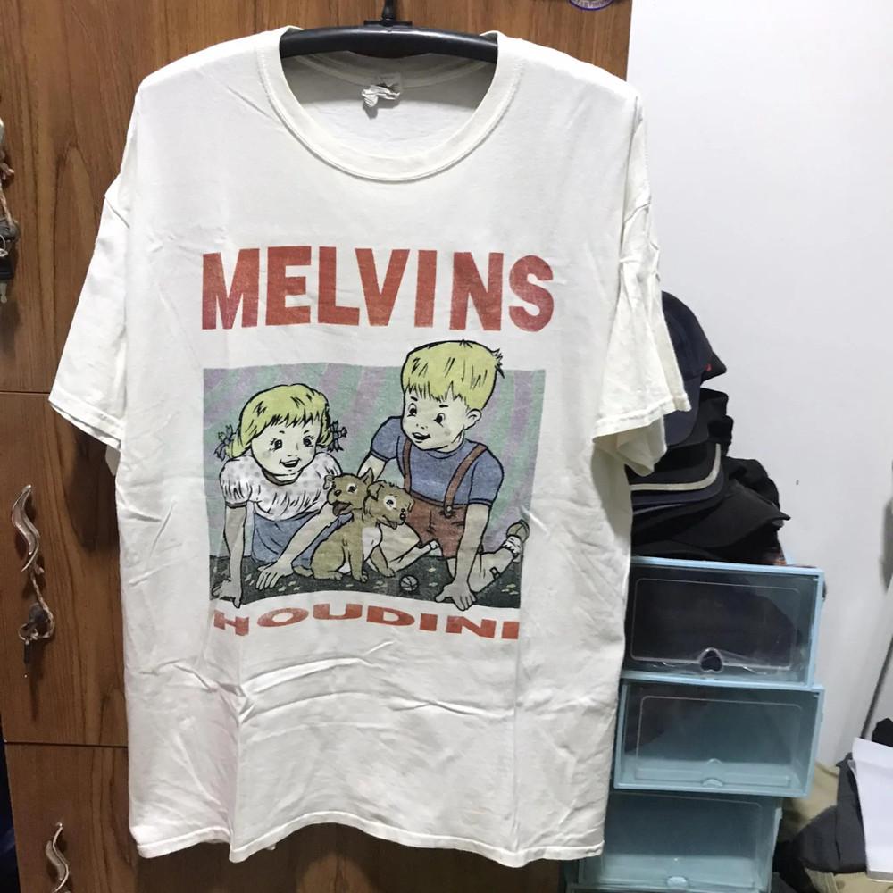 Houdini - Melvins Band Хлопковая Футболка Унисекс S-5XL B287 Унисекс Футболка S