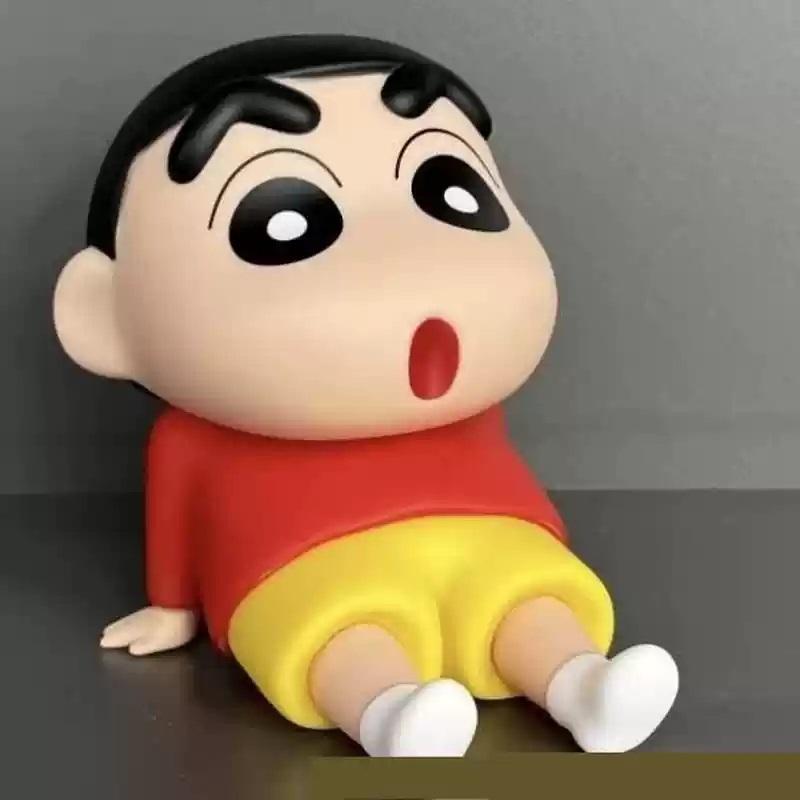 New Crayon Shinchan Cartoon Anime Action Figure Kawaii Desktop Decoration Model Doll Creative Collectible Toy Kids Girls Gifts
