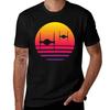 Tie Fighter Sunset Tshirt Plus Size Everyday Tee Shirt