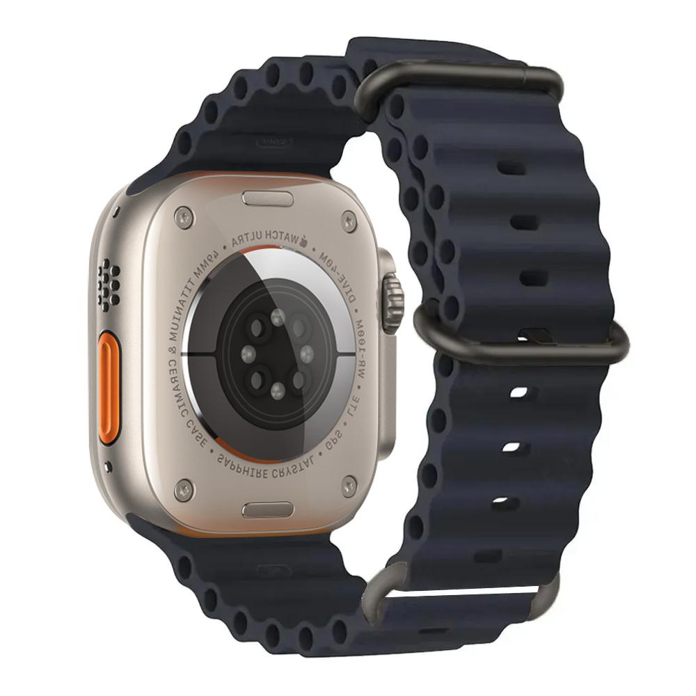 Ocean Band for Watch Ultra 3 Series 11 10 9 7 8 6 SE 49mm 45mm 46mm 42mm 44mm 40 41 Silicone Bracelet Correa iWatch Strap