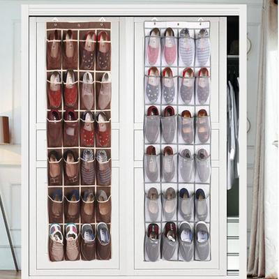 Door Wardrobe Storage Bag Organizer Bag Portable Hanging Space-saving Underwear 24 Pockets