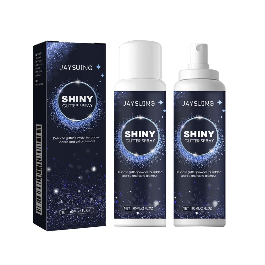 JAYSUING Shimmer Glitter Spray Collarbone Hair Party Clothes Glowing Pearl Mist