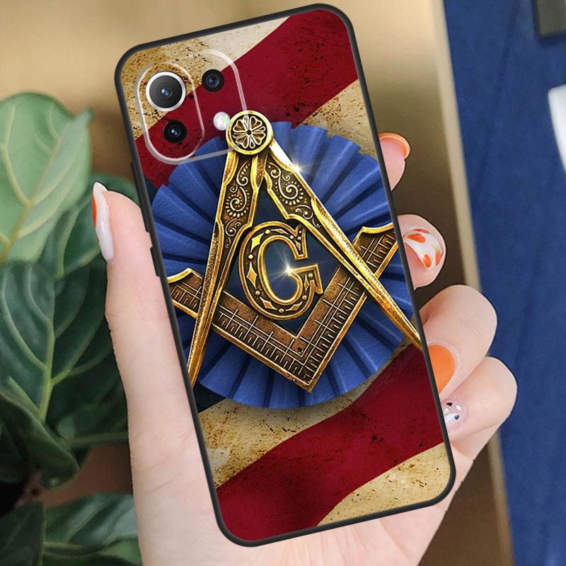 

Freemasonry Logo Symbol Case For Xiaomi 15 14 Ultra 13T 14T 15T Pro 17 Pro Max POCO F8 F7 F5 F6 X5 X6 X7 Pro Coque Xiaomi 15 Ultra