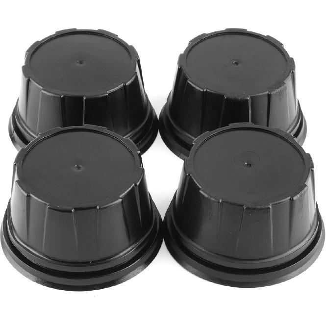 RTrhinoTuning 4 PCS 70mm Wheel Center Caps Compatible with 1988-2002 FourTrax TRX 200 250 300 350 400 Foreman 400 Center Caps Black for