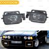 Car Front Bumper Fog Light For BMW 5 Series E34 1988-1995 Fog Lights Headlights DRL Daytime Running Light Driving Light Lamp