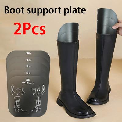 2 Stück Stiefelformer Ständer Formeinsätze Hoher Stiefelhalter Halten Stiefel in Röhrenform für Damen Herren Kunststoff Hohe Stiefelstütze