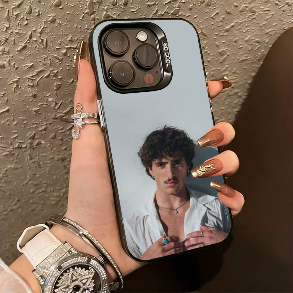 

B-Benson B-Boone Singer Phone Case For iPhone 17,16,15,14,13,12,11 Plus,Pro Max,XS,Colorful Silver Phone case Funda Cover iPhone16plus