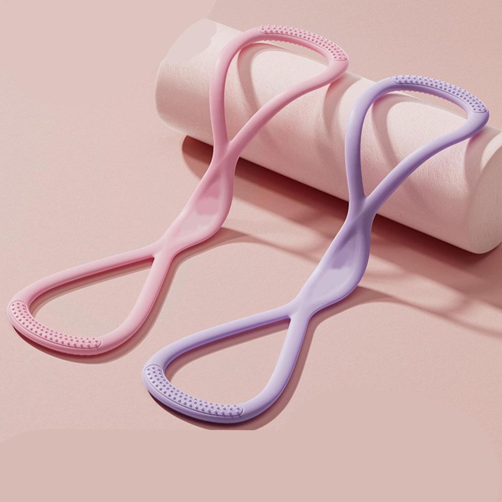 Chest Expander Yoga Pulling Rope Arm Exercise Bands 8 Shaped Shoulder Stretch Band Muscle Training Tool