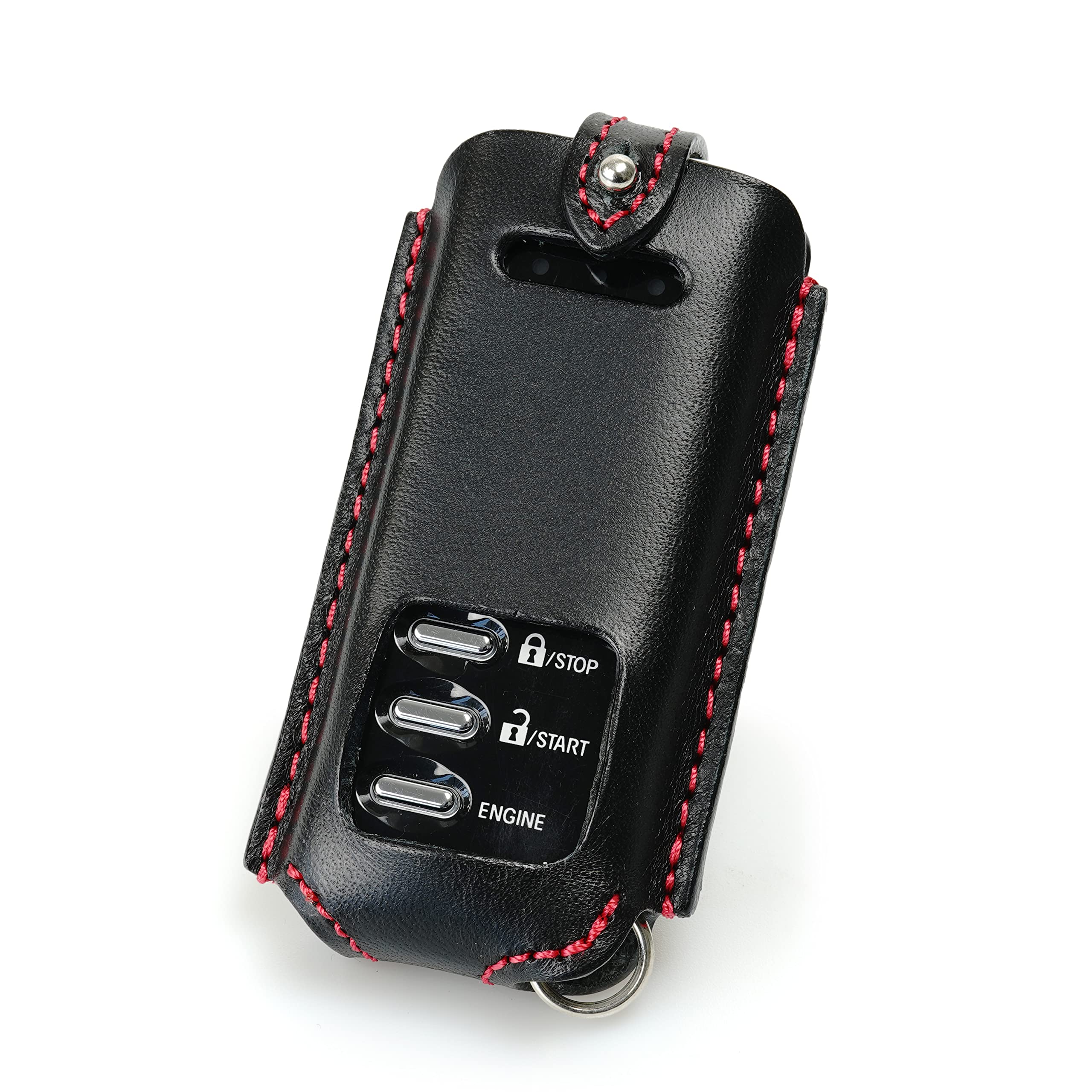 

Чехол для смарт-ключа из натуральной кожи для Mitsubishi Eclipse Cross и Nissan Dayz [Kecha-ya] (mitsubishi-sa) (черный) Делика, Аутлендер, (Серия GK), чёрный