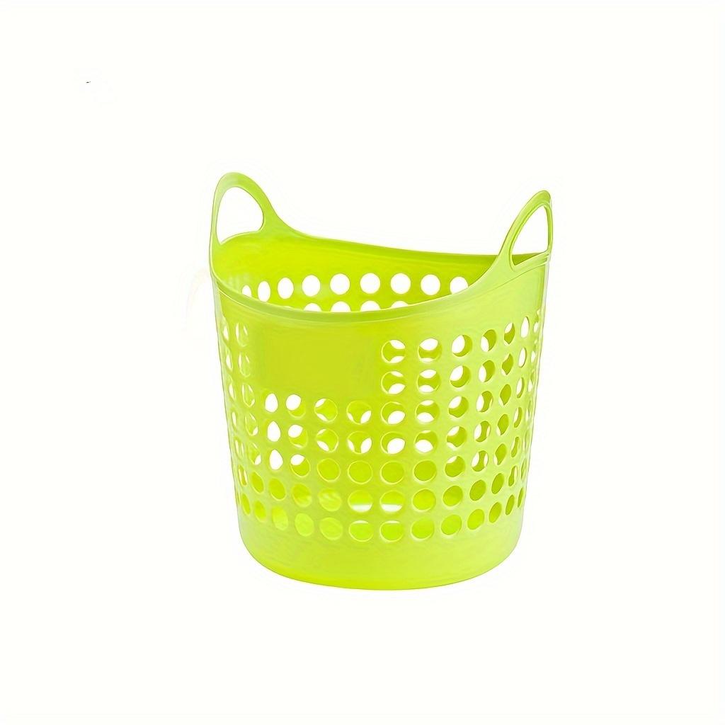 

Home Office Supplies Portable Circle Mesh Storage Basket Sundries Basket Desktop Storage Basket Trash Can, Shelf Baskets зелёный