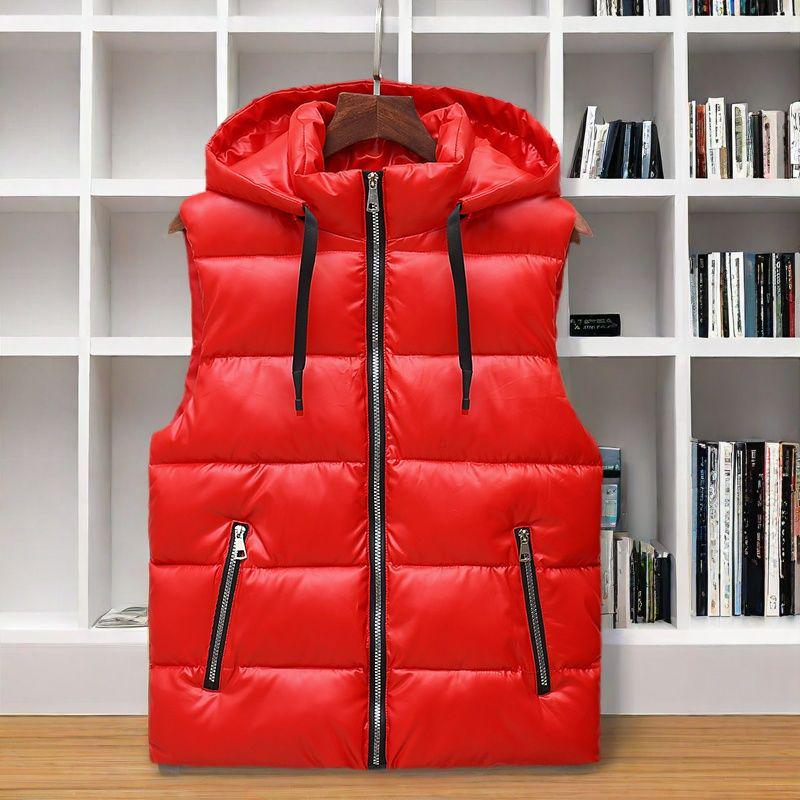 

Glossy Men s No-Wash Cotton Sleeveless Vest - Autumn/Winter Trendy Casual Outerwear for Couples 5XL