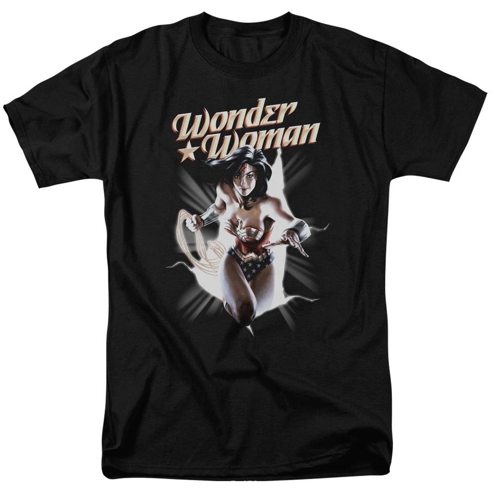 DC Comics - Justice League - Wonder Woman Break Out - Adult T-Shirt XXXL
