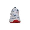 Vector X Striker Pro Cricket Shoe for Men with PU Upper/Sports Shoes/EVA Sockliner Sports Midfoot Support Strap Color: White-Blue-Red Size 8