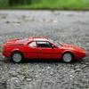 WELLY 1/24 BMW M1 Alloy Classic Sports Car Model Diecast Metal Racing Car Vehicle Model Simulation Collection Childrens Toy Gift