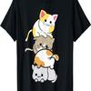 Cute Cats - Kitty Pile Anime Kawaii Neko Cute Cat Men Women Kids T-Shirt