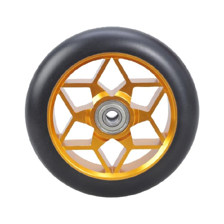 Aluminiumlegeringar Scooterhjul Byte 110mm Stuntscooterhjul Sparkcykelhjul Ersättningsdel Slitstark