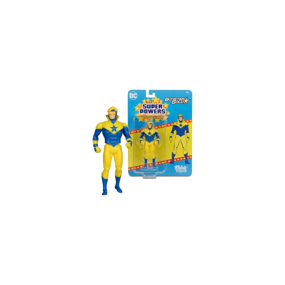 McFarlane Toys DC Super Powers Booster Gold 4.5 Inch Action Figure Collectible Toy