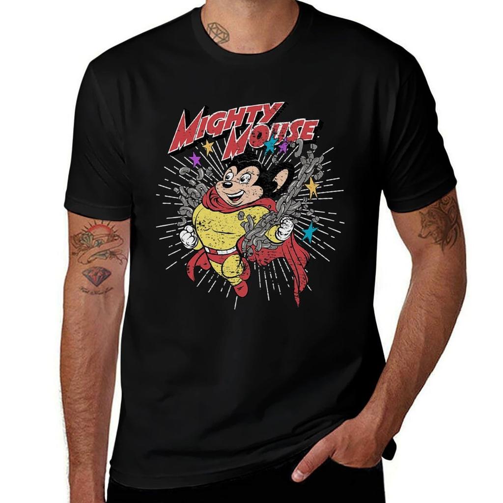 Mighty Mouse Mighty TShirt t shirts with prints graphic t shirts for man TShirt