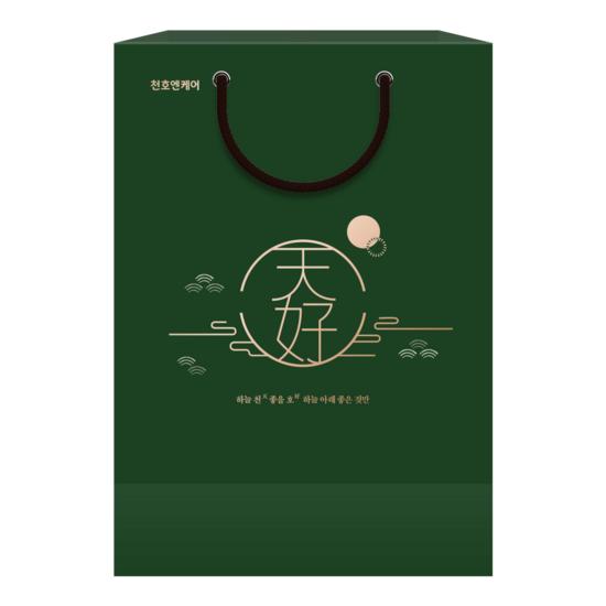 Cheonho NCare Agarwood Pills, Deer Antler Fermented Agarwood Pills, 60 pills + gift shopping bag, 225g, 1 set,Korean health food