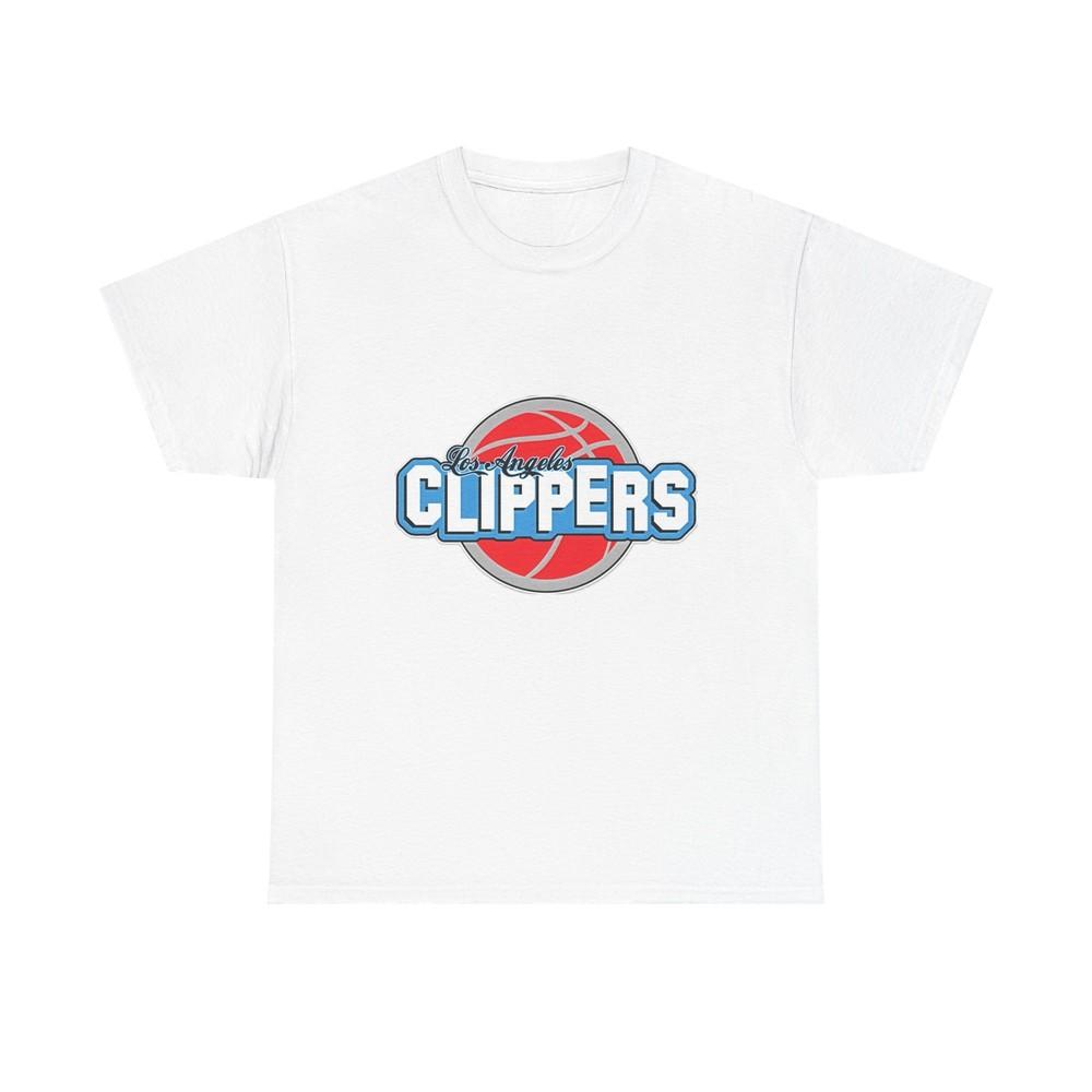 

Los Angeles Clippers Unisex Heavy Cotton Tee, Basketball Fan Shirt, LA Sports 4XL
