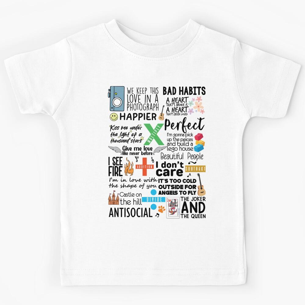 Ed s Songbook Kids T-Shirt 140