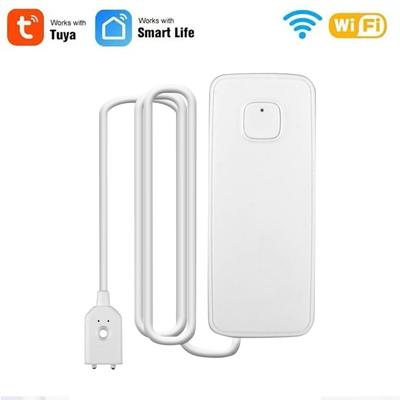 Inteligentny Alarm poziomu wody Wifi Kuchnia domowa Łazienka Alarm wycieku wody Tuya Czujnik wody Detektor Zdalne powiadomienie aplikacji Inteligentny dom